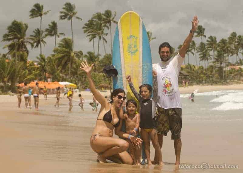 Surf lessons in Porto de Galinhas, Pernambuco