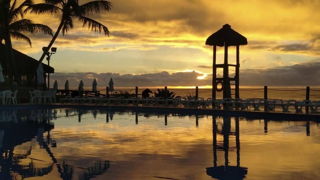 Vista de la playa Hotel Enotel Acqua Club (all inclusive) Porto de Galinhas, Porto de Galinhas, Brasil